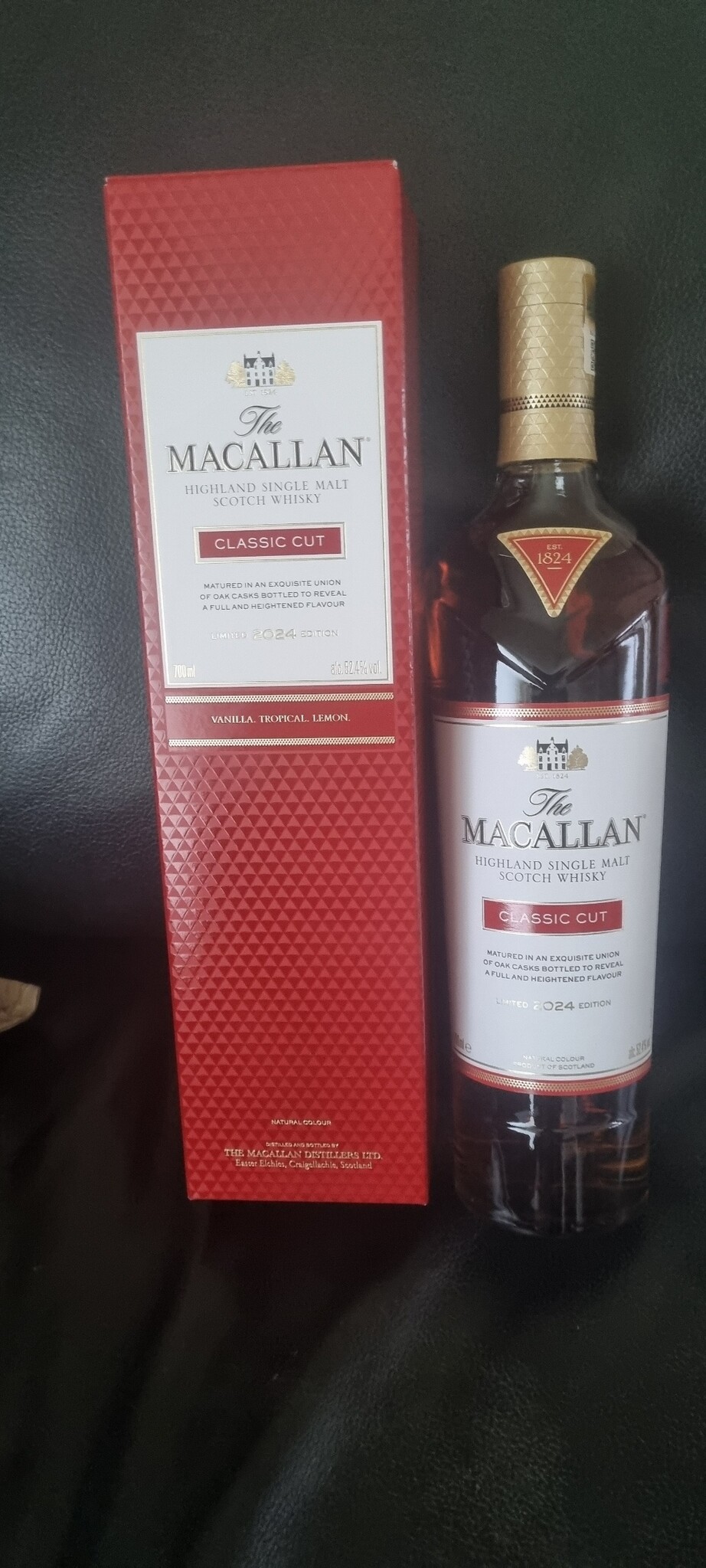 ORIGINAL DISTILLERY BOTLING MACALLAN CLASSIC CUT 2024 52.4% ORIGINAL BOTTLING