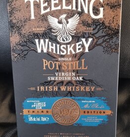 ORIGINAL DISTILLERY BOTLING TEELING, WONDERS OF WOOD, EDITION 3 , SWEDISH VIRGIN OAK, 50%,