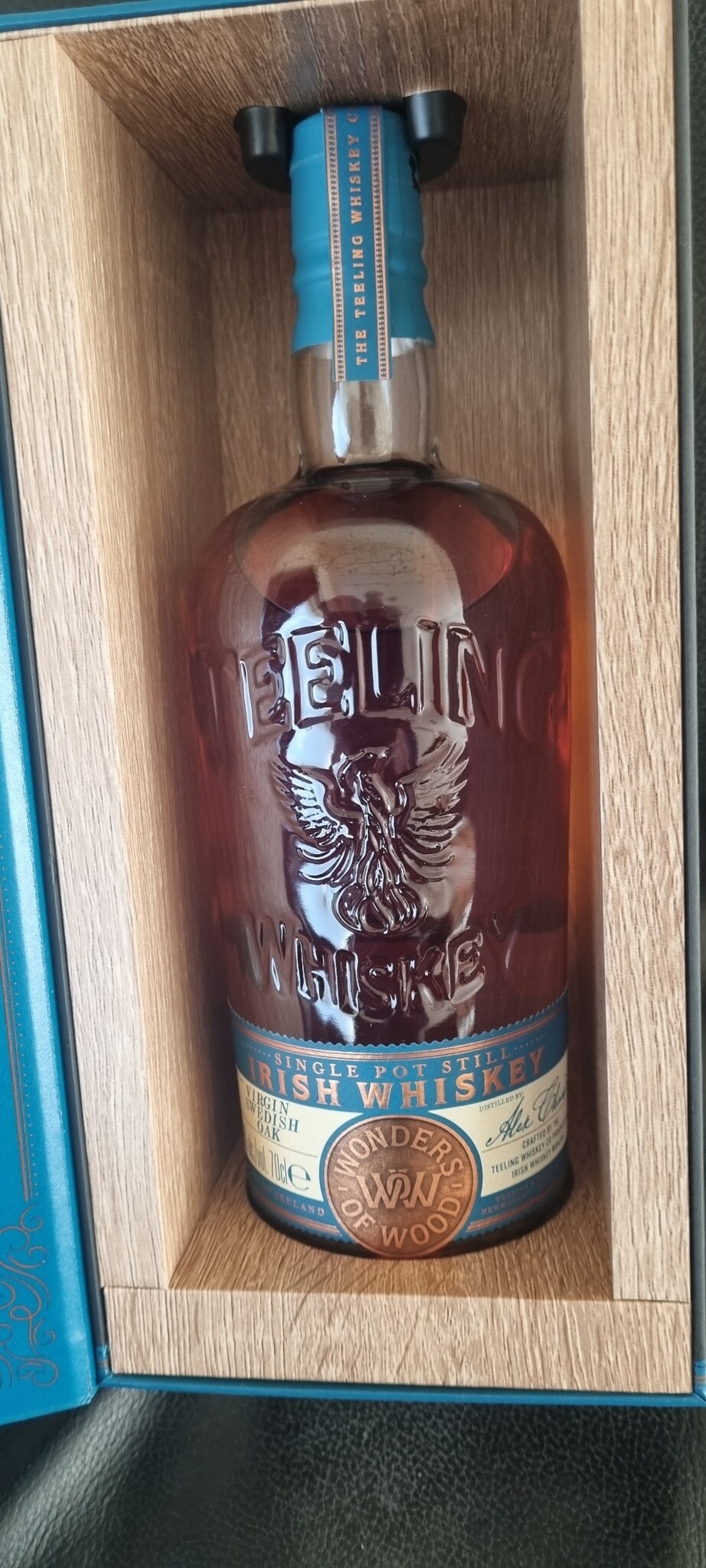 ORIGINAL DISTILLERY BOTLING TEELING, WONDERS OF WOOD, EDITION 3 , SWEDISH VIRGIN OAK, 50%,