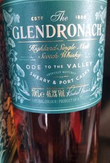 ORIGINAL DISTILLERY BOTLING GLENDRONACH ODE VALLEY SHERRY & PORT CASKS 46.2%  OB