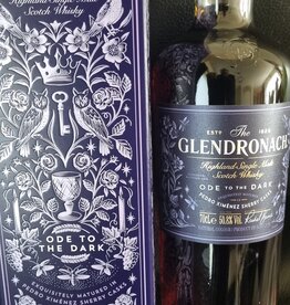 ORIGINAL DISTILLERY BOTLING GLENDRONACH ODE DARK PX SHERRY CASKS  50.8% OB
