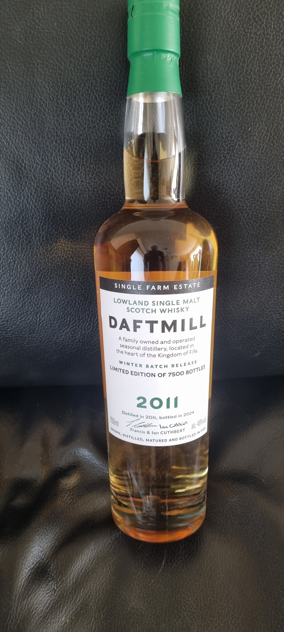 ORIGINAL DISTILLERY BOTLING DAFTMILL 2011-2024  WINTER RELEASE 46% OB