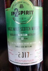 IN2SPIRIT GLEN ELGIN 7Y 2017-2024 56.7% 1ST-FILL OLOROSO IN2SPIRIT