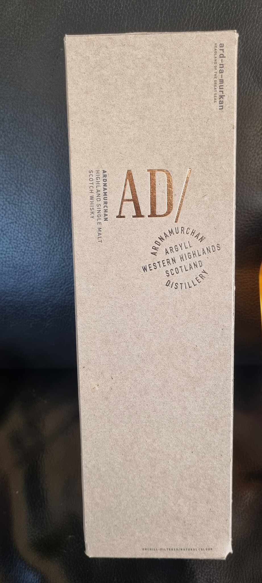 ORIGINAL DISTILLERY BOTLING ARDNAMURCHAN  AD/ 46.8% OB