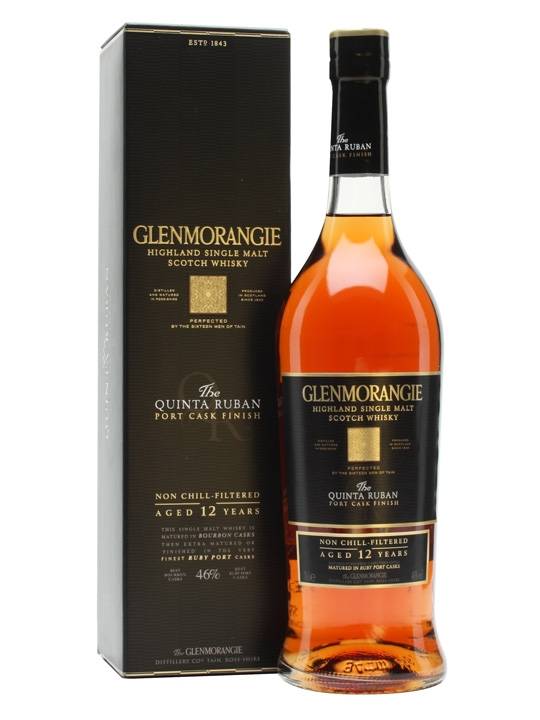 Original Distillery Bottling Glenmorangie Quinta Ruban  12Y 46%