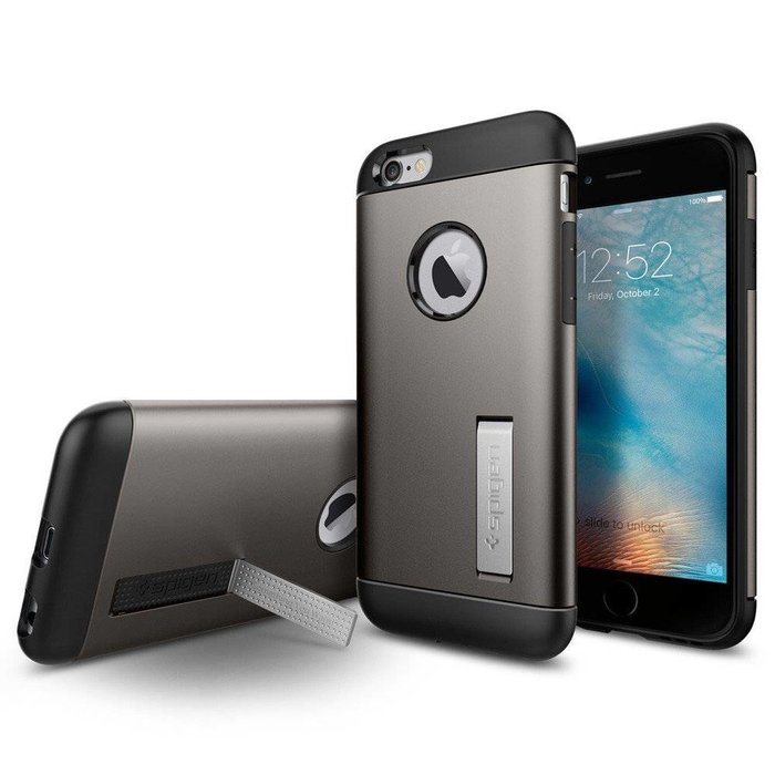 iPhone 6/6S Case Slim Armor - Gunmetal