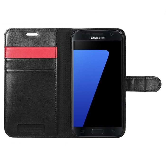 Galaxy S7 Case Wallet S - Black