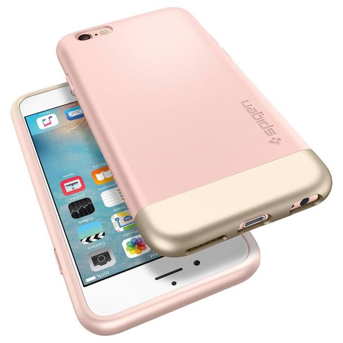 iPhone 6/6S Case Style Armor - Rose Gold