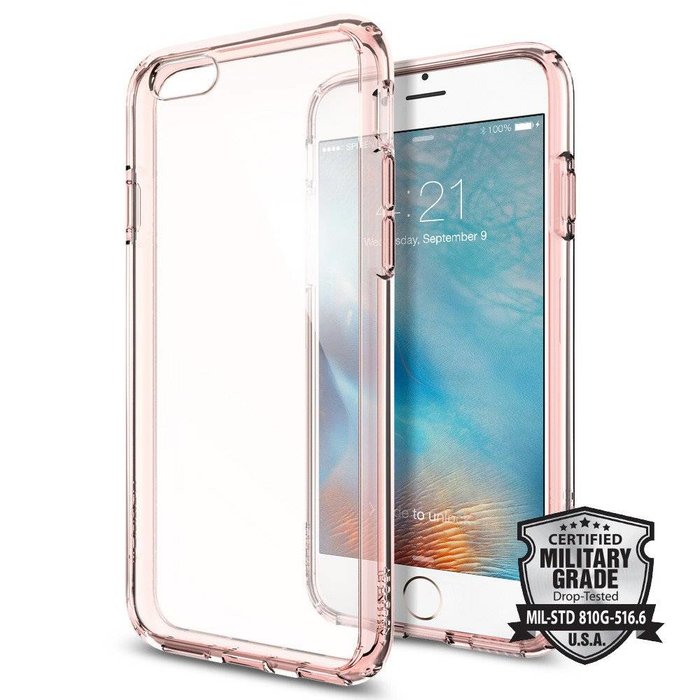 iPhone 6/6s  Ultra Hybrid - Rose crystal