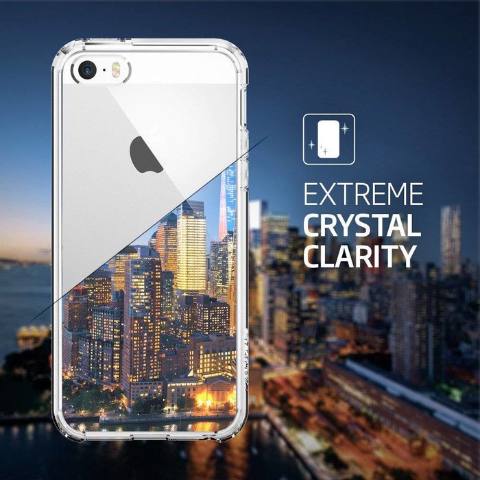 iPhone SE/5S/5 Case Ultra Hybrid - Crystal Clear