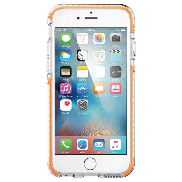 iPhone 6/6S Case Ultra Hybrid TECH - Crystal Orange