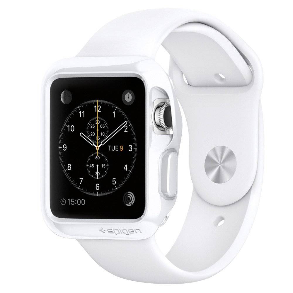 Spigen Apple Watch (42mm) Slim Armor - White - Allspotson.com