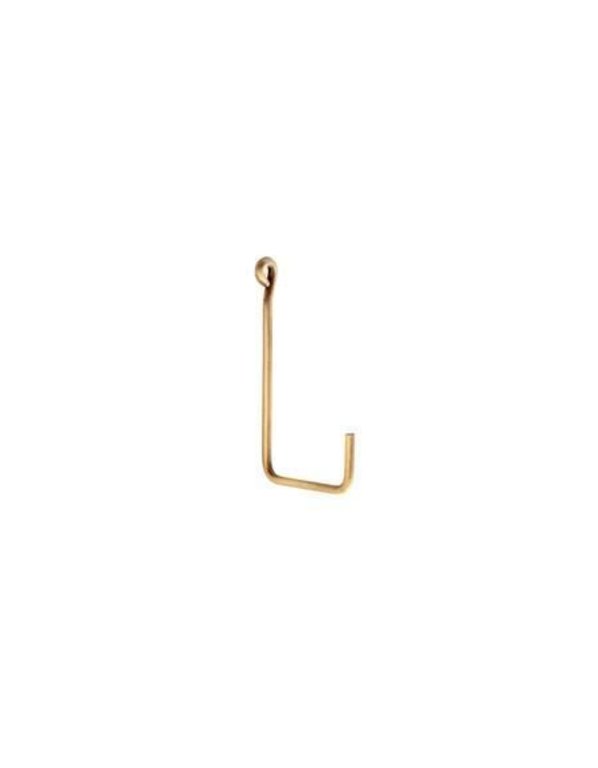 Fog Linen  Fog Linen Brass Single Hook small