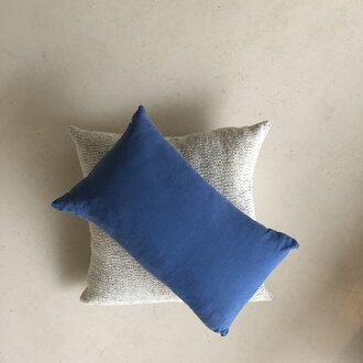 Linge Particulier  Cushion Cover Atlantic Blue