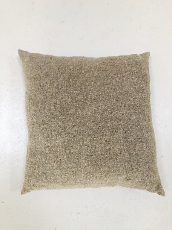 Pantoufle Raw Linen  Pillow 65 x 65 cm