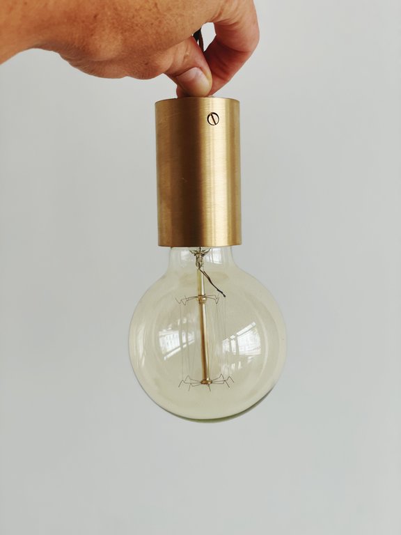 Brass Wall or Ceiling lamp 7 cm