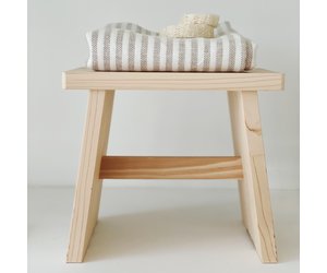 Japanese Hinoki Wooden Stool