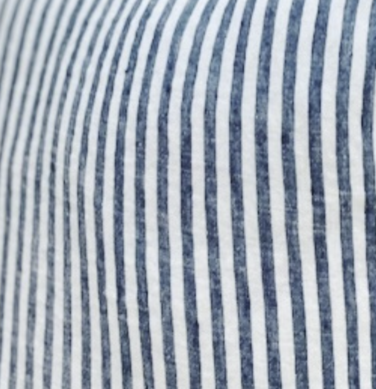Linge Particulier  Linge Particulier Napkin Duck Blue Striped   45 x 45 cm