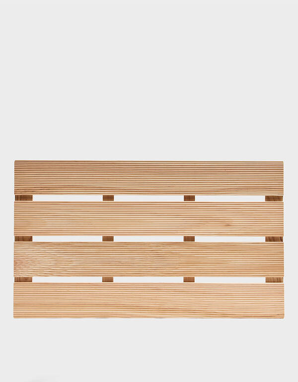 Japanese Hinoki Wood Bath Mat Pantoufle