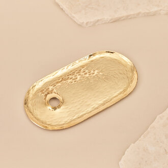 Lappalainen Brass Candleholder Oval