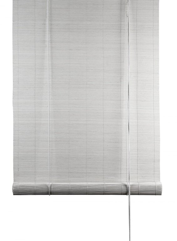 Color&Co White bamboo roller blinds