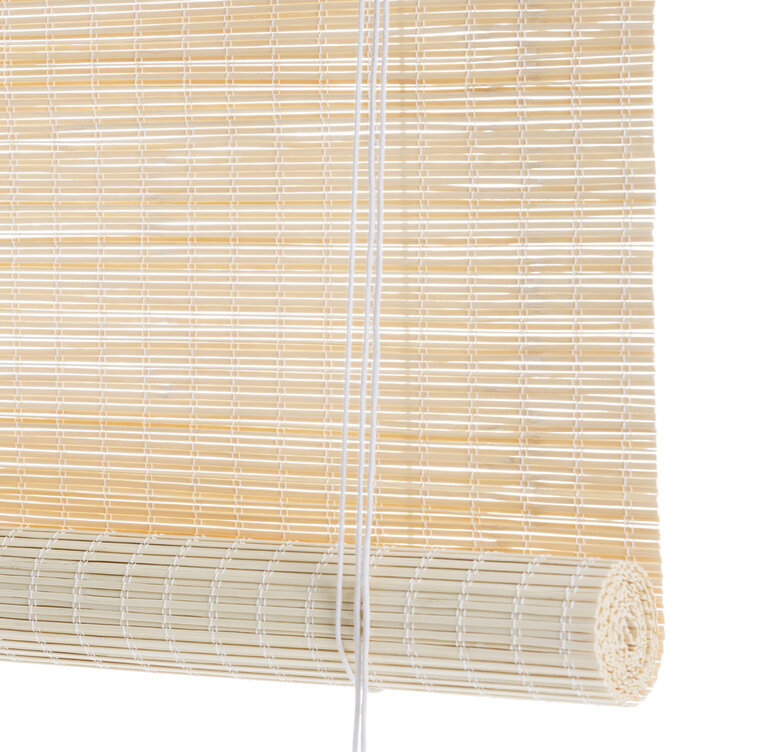 Color&Co Light privacy bamboo roller blinds