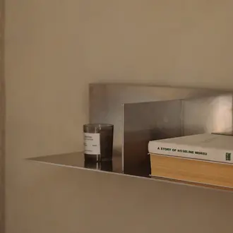 Frama Rivet shelf aluminium