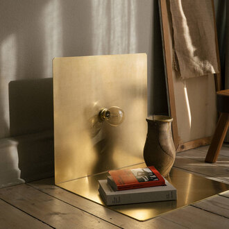 Frama Frama 90° Floor light brass