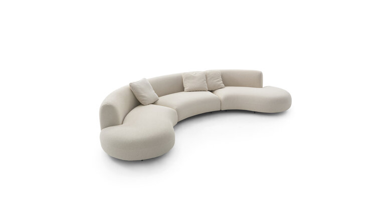 arflex  Arflex Tokio curved element sofa