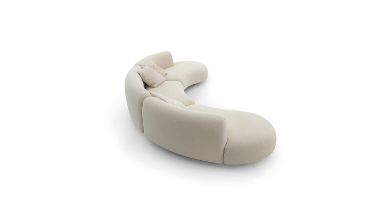 arflex  Arflex Tokio curved element sofa