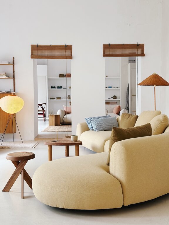 arflex  Arflex Tokio curved element sofa