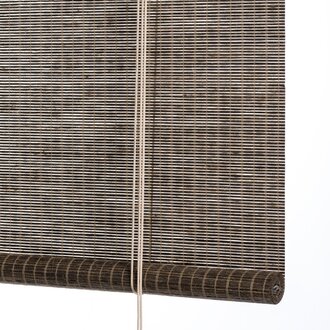Color&Co Dark Brown paper roller blind
