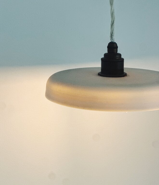JC Herman pantoufle x JC Herman porcelain pendant