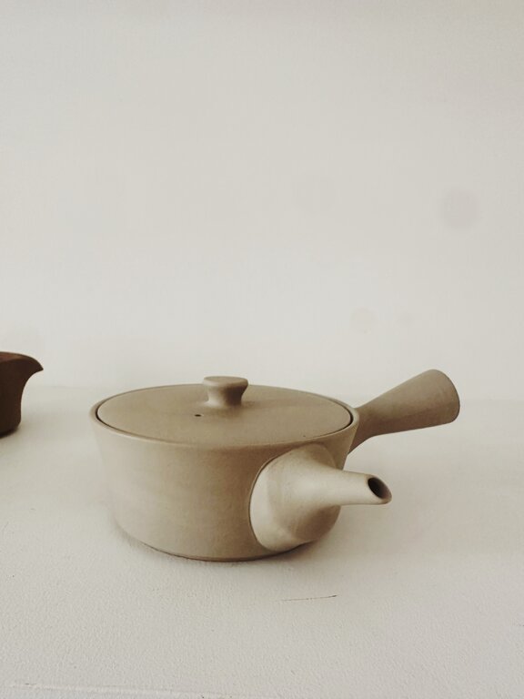 Pantoufle Nankei Japanese Tea Pot sand 320 cc