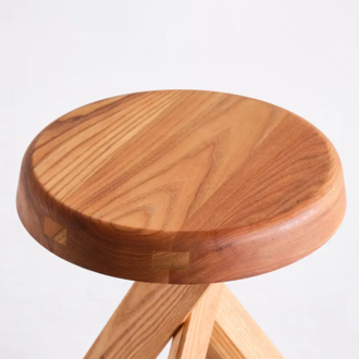 Pierre Chapot Creations IN STOCK Pierre Chapo Creation Stool/Tabouret S31 -55 cm