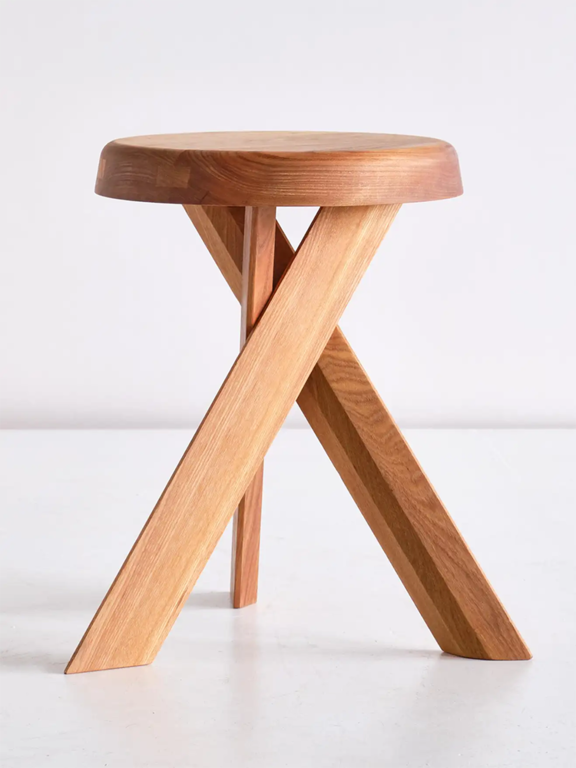 Pierre Chapot Creations Pierre Chapo Creation Stool/Tabouret S31 -45 cm