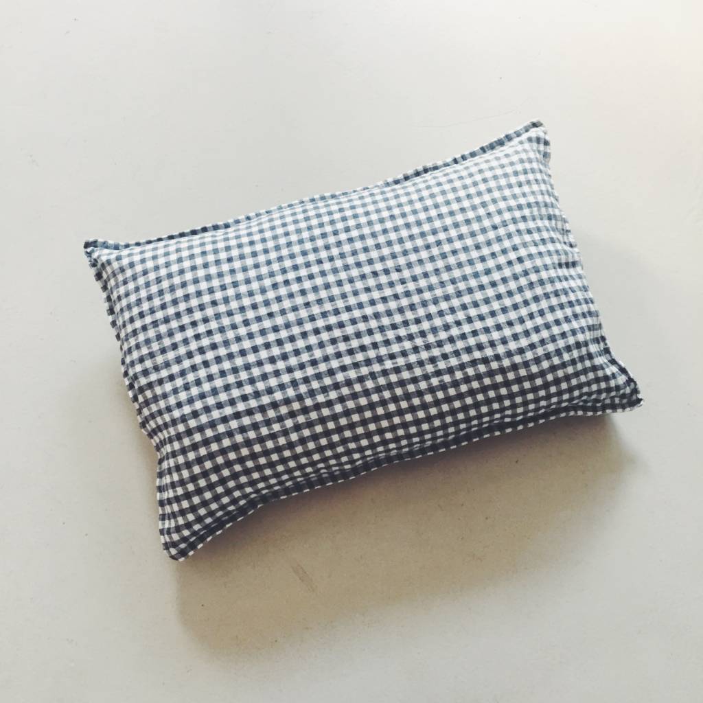 gingham cushion covers