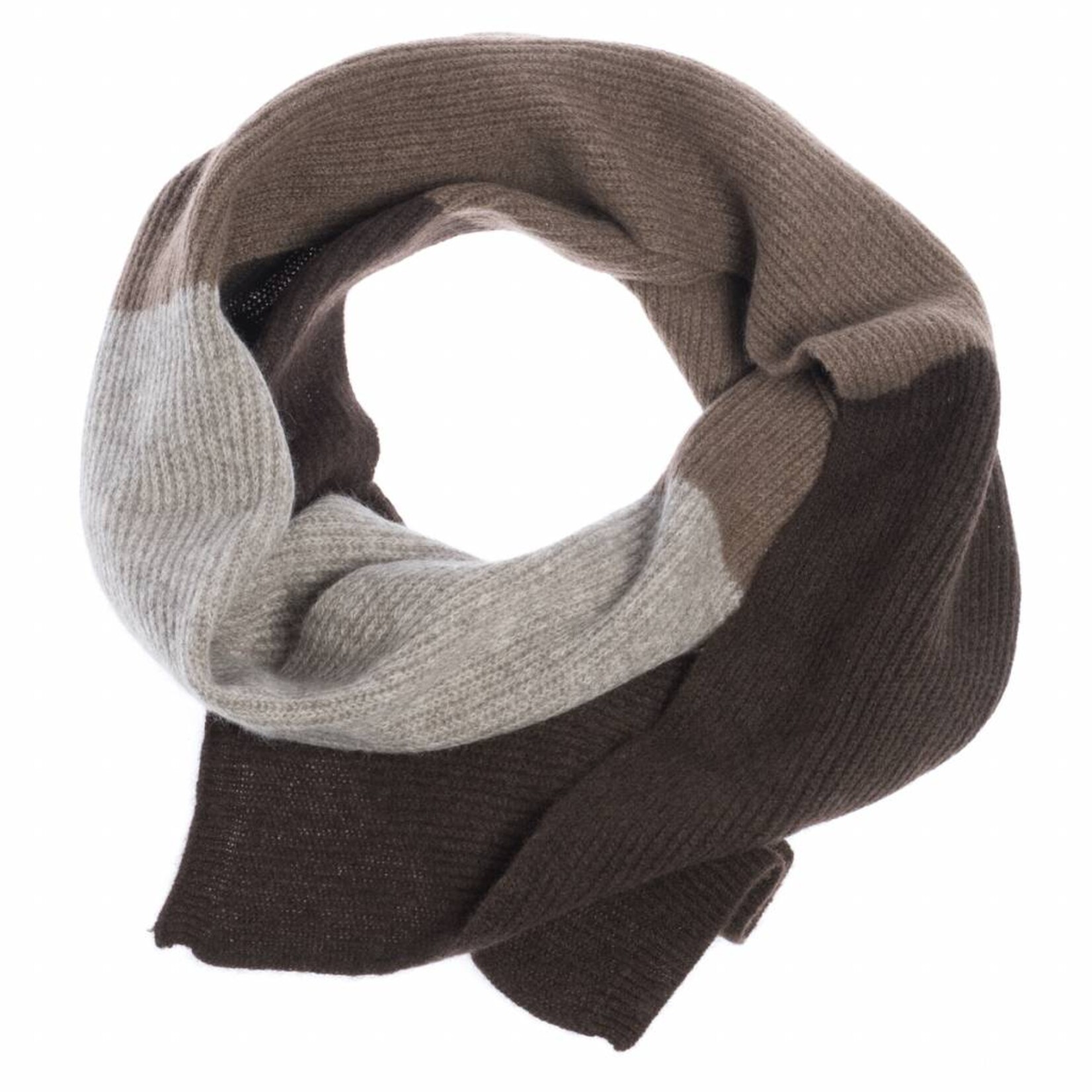 Ochiri - Schal aus Yakwolle - dreifarbig