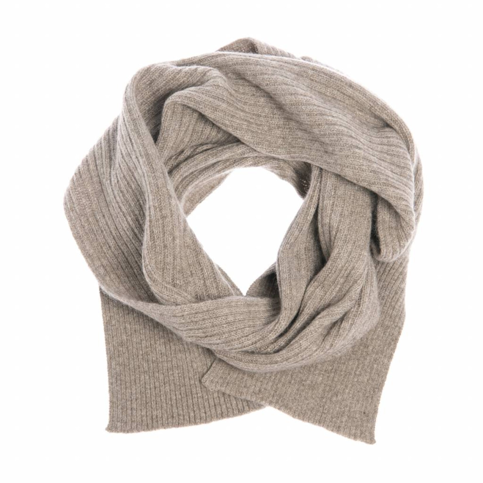 Odgo - Schal aus Yakwolle - naturbraun