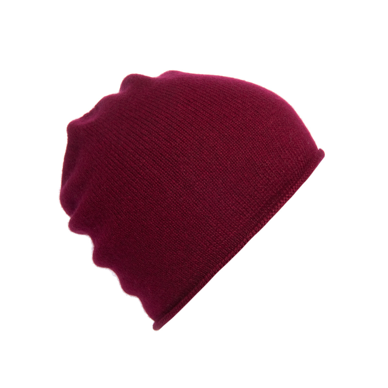 Loop "Welli" bordeaux rot