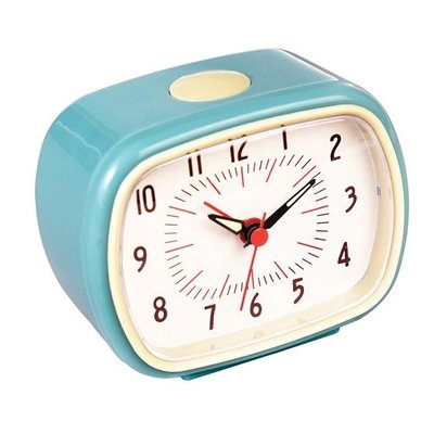 Rex London Retro Clock Blue