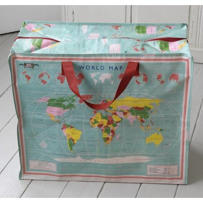 Rex London Jumbo bag / Storage bag World Map