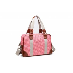 Outlet Bags Handtasche Travel Bag Geometric Rose red