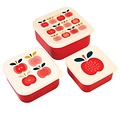 Rex London Snack Boxes 3-er Vintage Apple