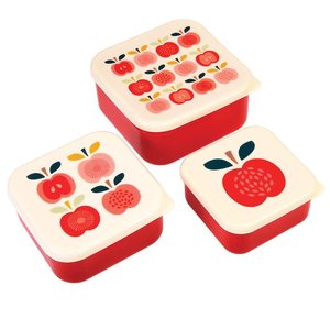 Rex London Snack-Boxen 3-Set Vintage Apple