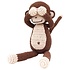 Sindibaba Monkey with rattle, brown