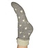 Joya Socks Woolmix extra thick Stars grey/cream