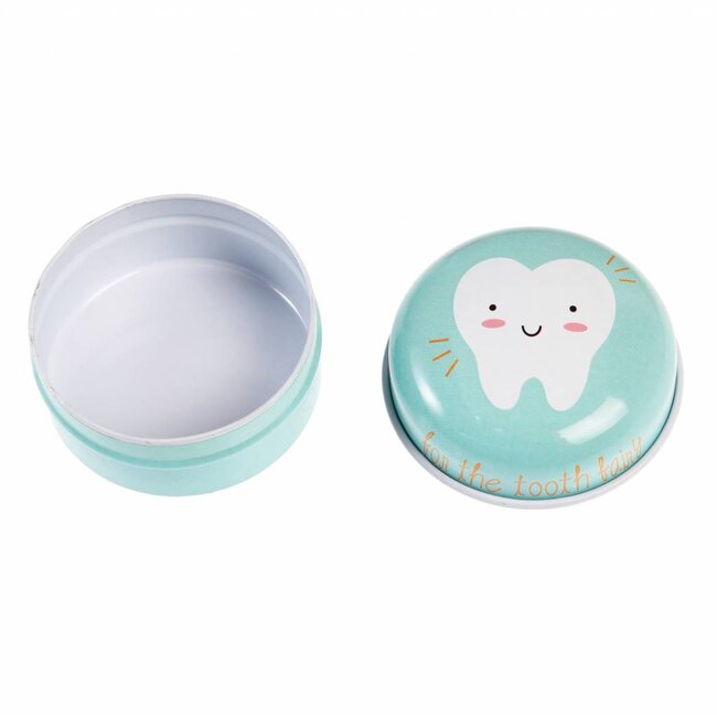 Büchse Tooth Fairy blau