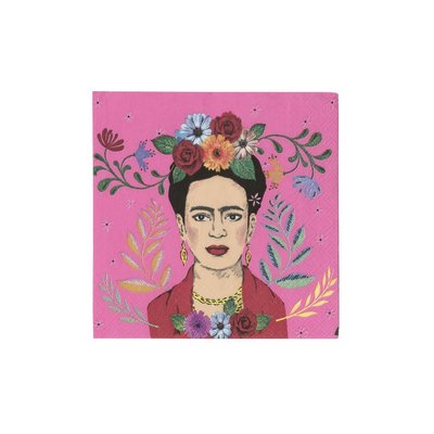 Talking Tables Paper Napkins Eco Frida Kahlo