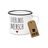 Paperproducts Design Enamel Mug Lieblingsmensch